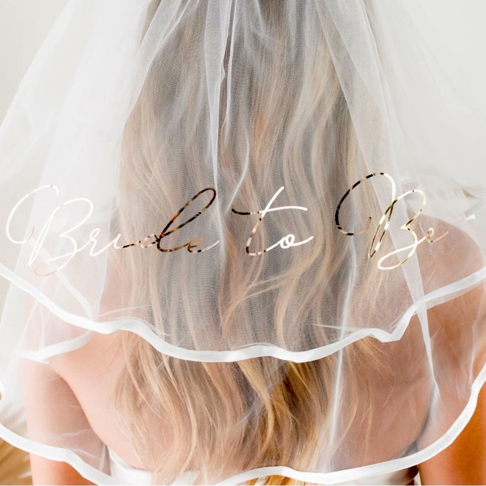 Bride to Be Veil